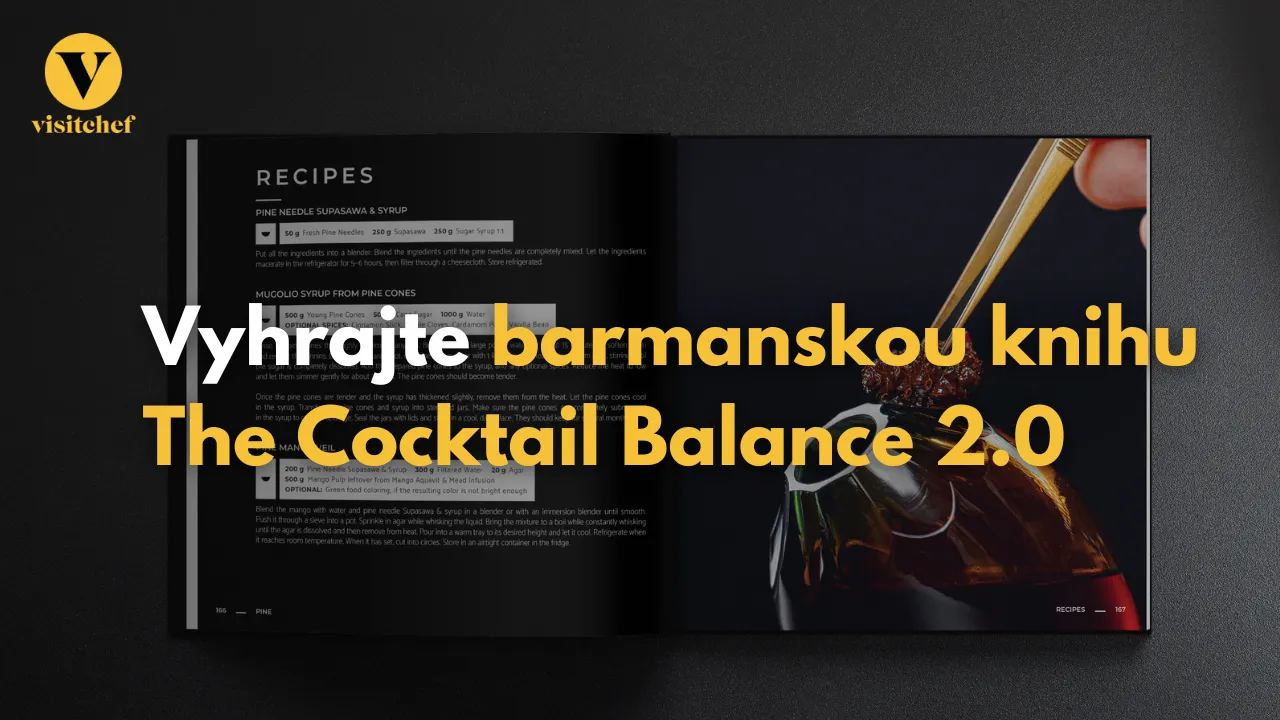 Prosincová soutěž o novinku – barmanskou knihu The Cocktail Balance 2.0