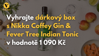 Zářijová soutěž o dárkové balení Nikka Coffey Gin + Fever-Tree Indian Tonic Gift Box v hodnotě 1090 Kč