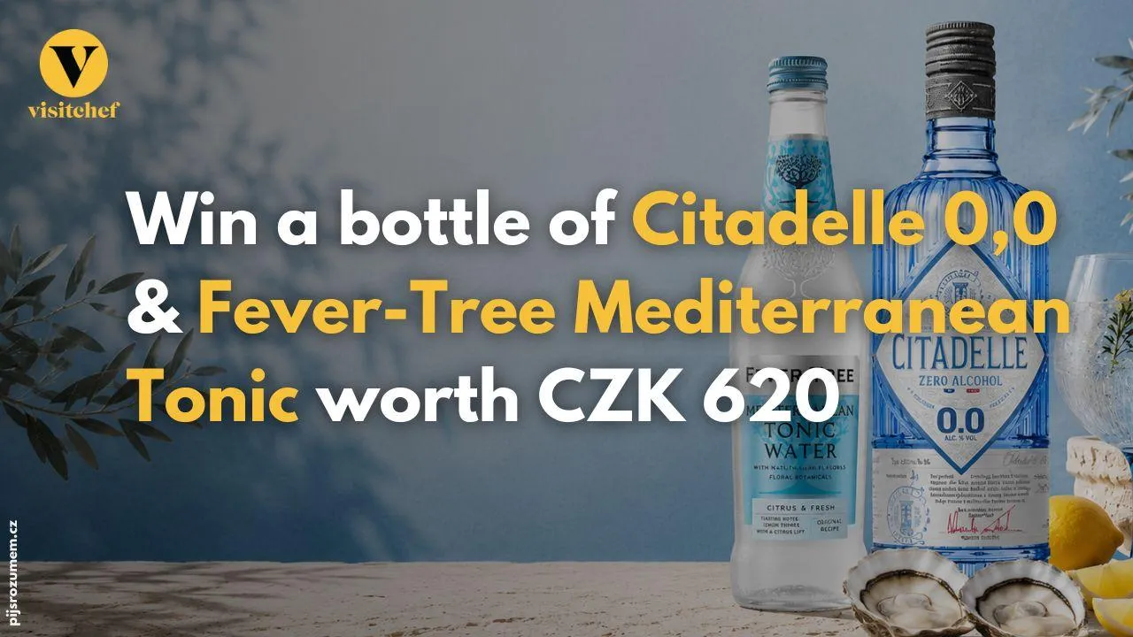 July contest for bottles of Citadelle 0.0 and Fever-Tree Mediterranean Tonic