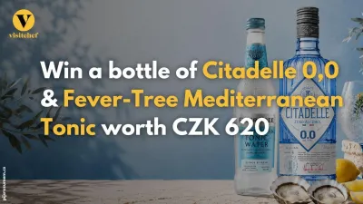 July contest for bottles of Citadelle 0.0 and Fever-Tree Mediterranean Tonic