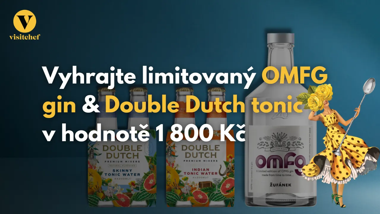Červnová soutěž o Gin&Tonic balíček Double Dutch a gin OMFG v hodnotě 1.800 Kč 