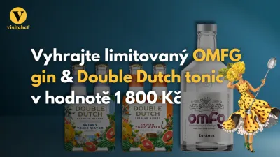Červnová soutěž o Gin&Tonic balíček Double Dutch a gin OMFG v hodnotě 1.800 Kč 