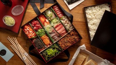Sushi box s sebou za 800 USD