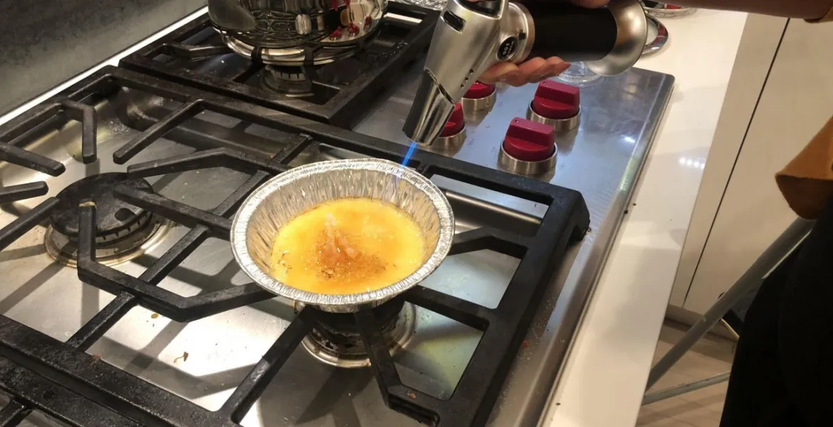 Alinea: creme brûlée