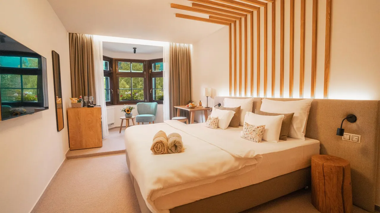 Švýcarský chalet ve Špindlu. Hotel Soyka nabízí luxusní horské apartmány