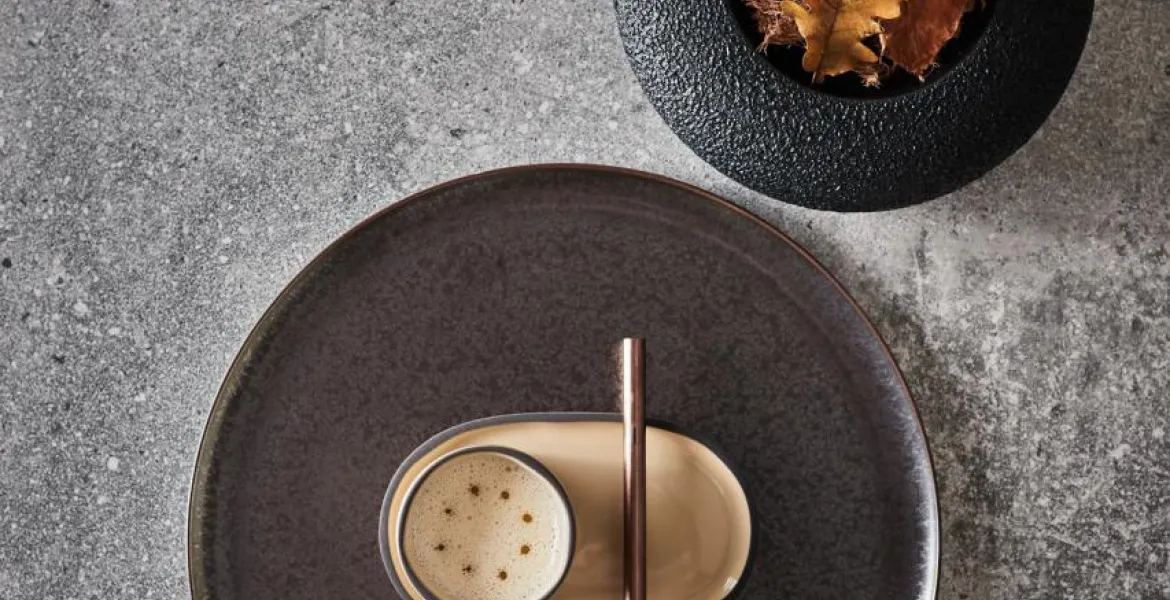 First amuse bouche called find your truffle, with lightly whipped Vichyssoise cream and a few drops of truffle oil | Photo: courtesy of Field Restaurant