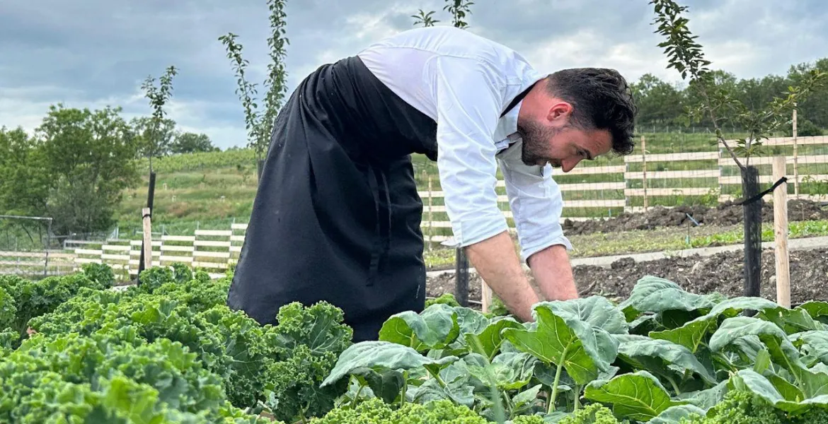 Šéfkuchař Josef Pindur ve své užitné zahradě | Foto: VisitChef.com