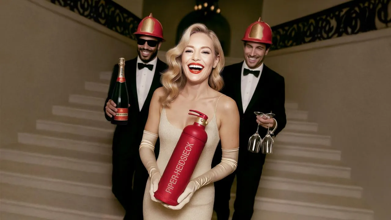 Piper-Heidsieck představuje Code Rouge Edition: šampaňské v obalu inspirovaném hasicím přístrojem