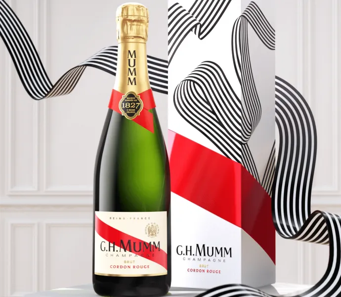Červená stuha, nový lesk: Mumm slaví 150 let ikonického šampaňského