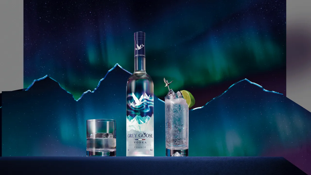 Definice luxusu a elegance. Grey Goose je prémiovou vodkou mnoha tváří