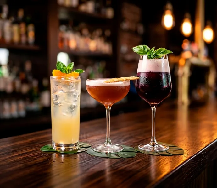 Tři barmanky, tři drinky. A ani kapka alkoholu